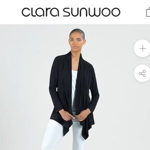 Clara Sun Woo black cardigan